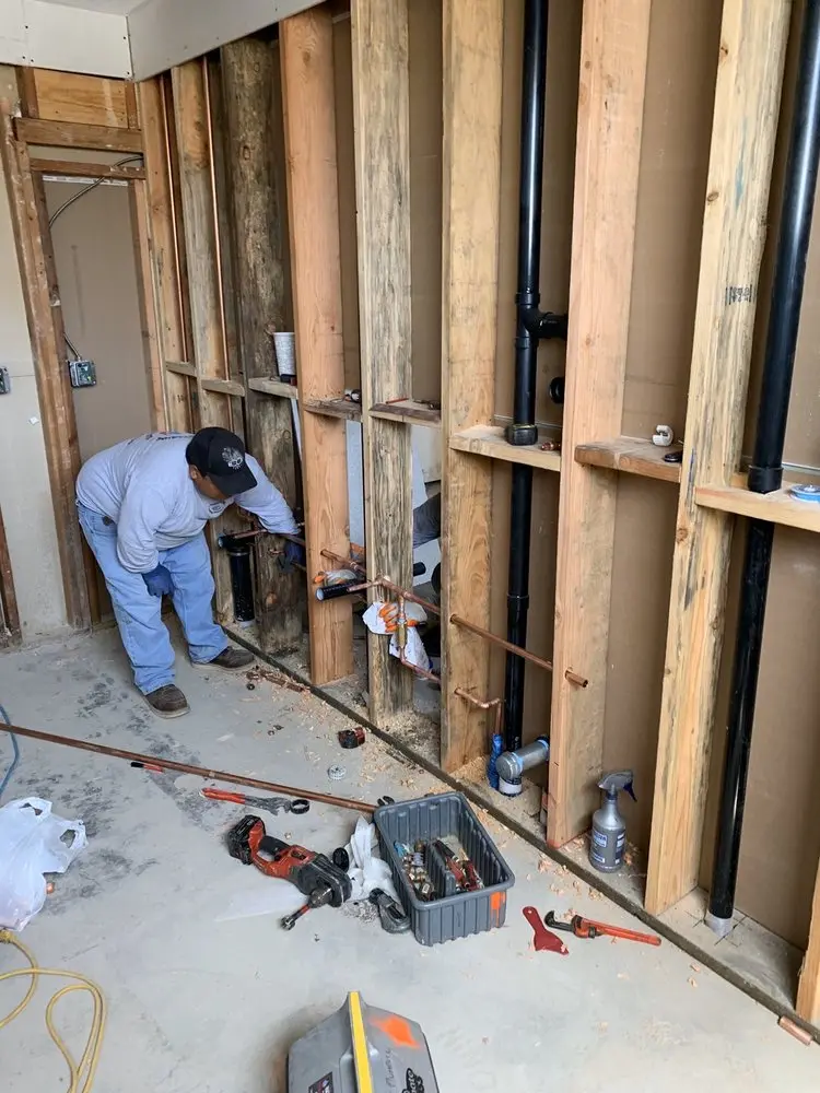 Commercial rough-in plumbing for Gas Line Repair in Norway